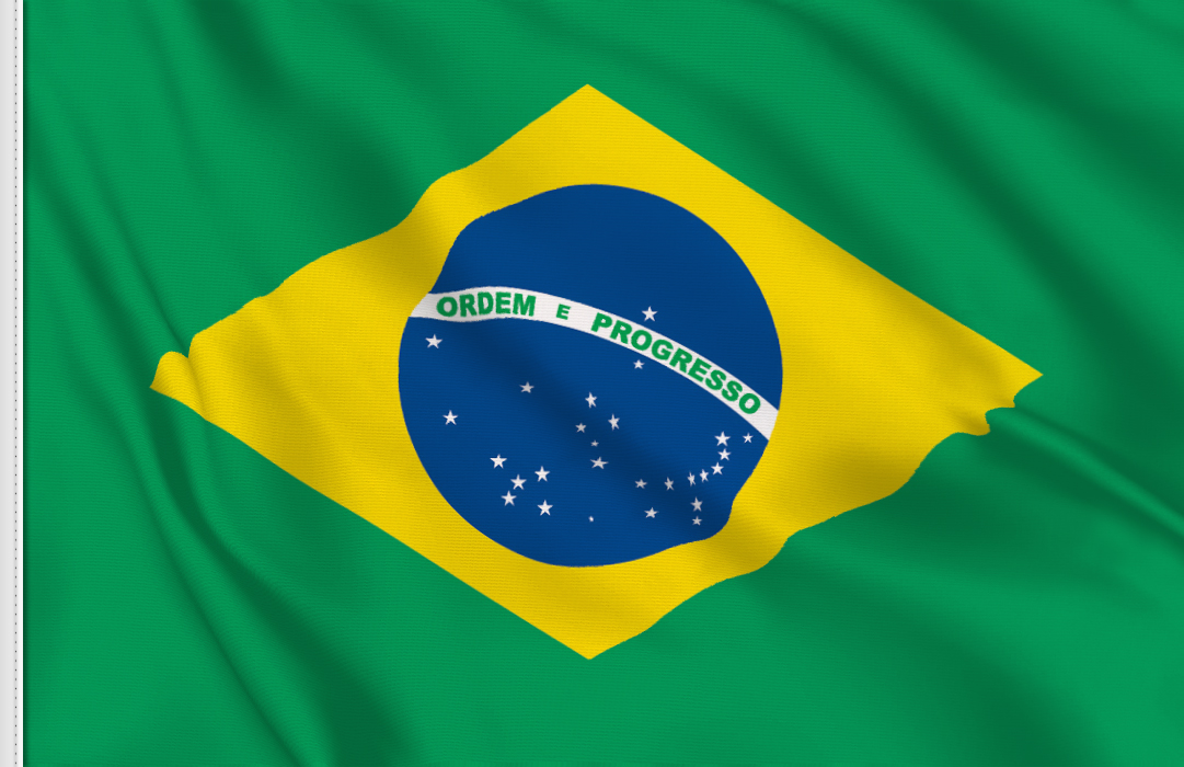 bandera de brasil painting