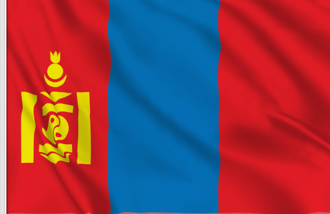 Mongolia flag sticker