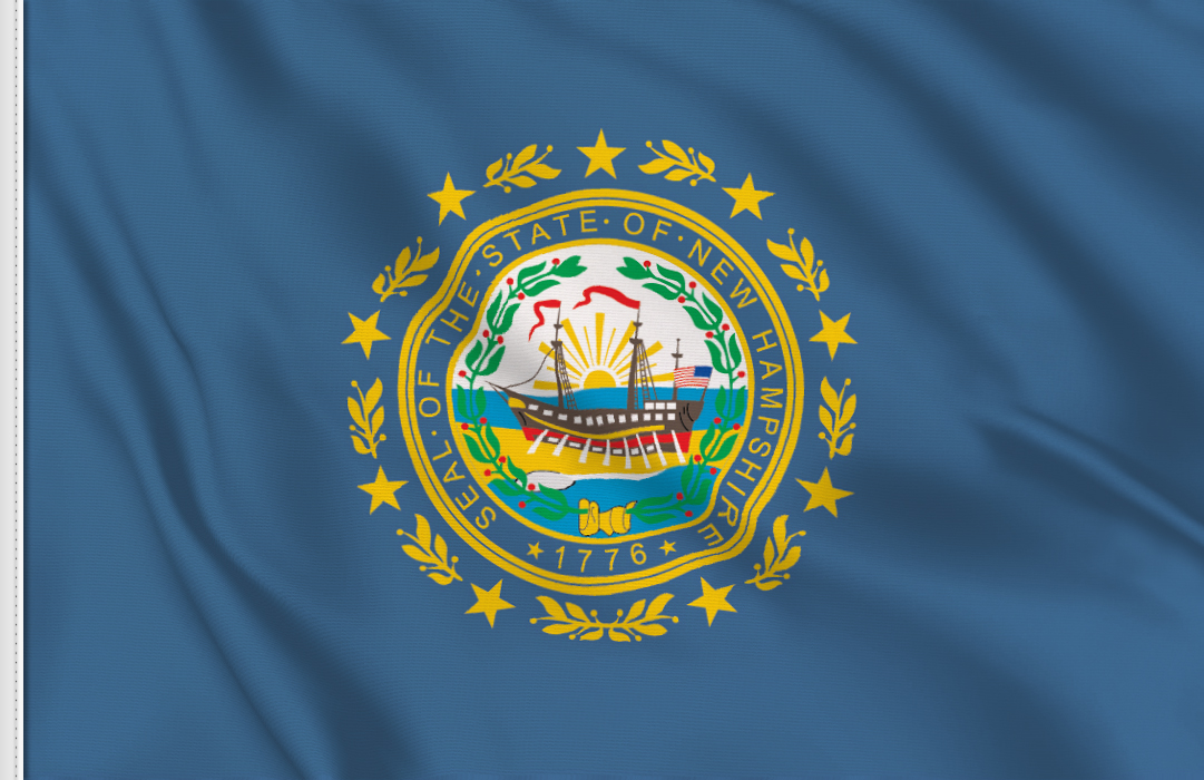 New-hampshire Flag Sticker, To Buy Flag Sticker