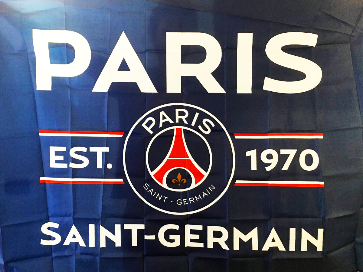 Luchtpost Nominaal barst Paris Saint-Germain Football Club Flag